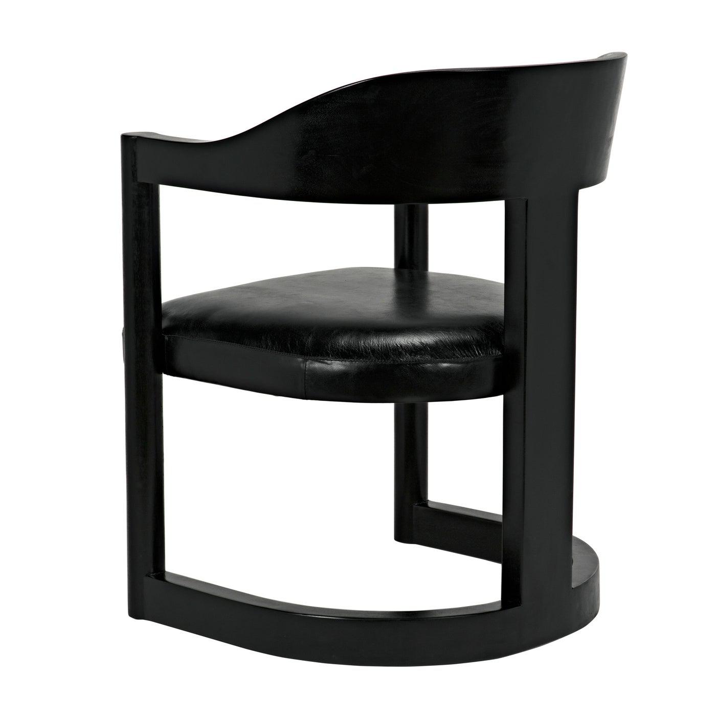 Mccormick Chair, Charcoal Black
