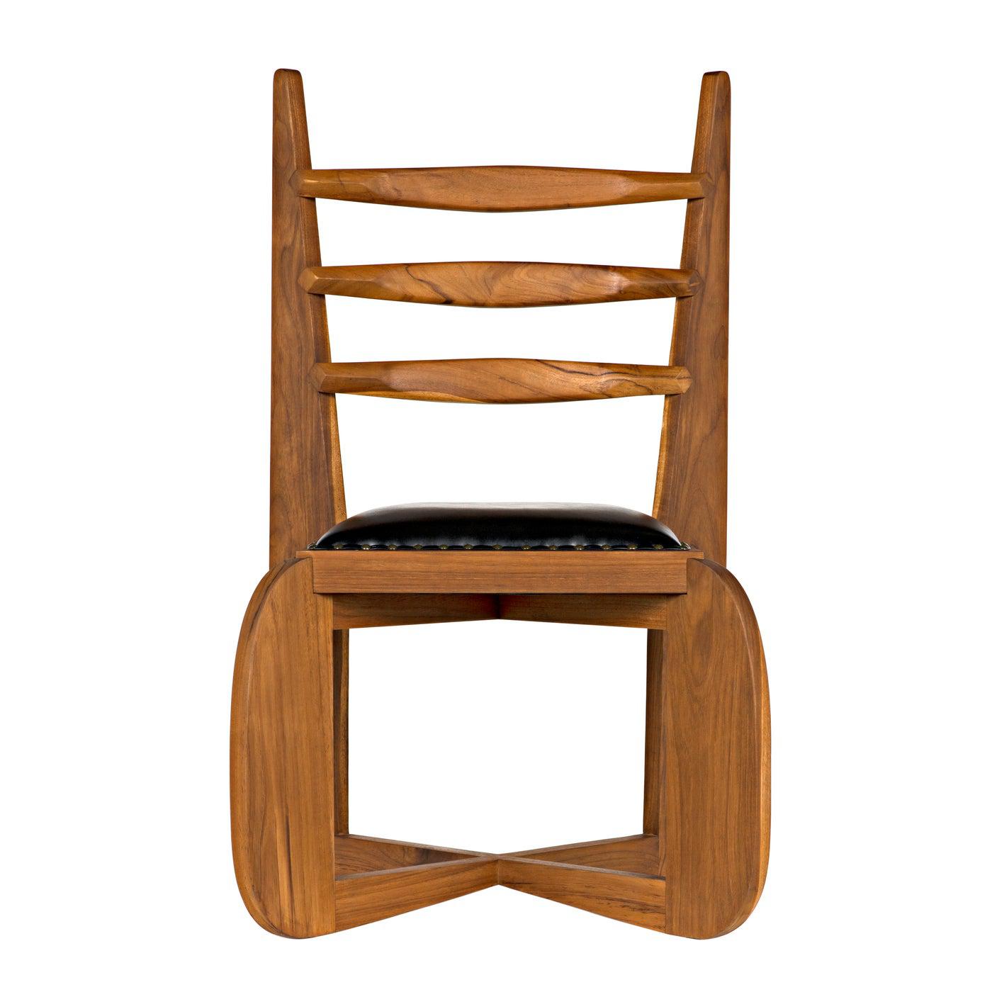 Titus Chair, Teak-Noir Furniture-Blue Hand Home