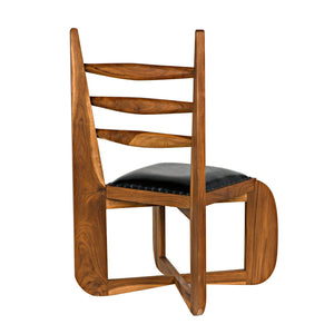 Titus Chair, Teak-Noir Furniture-Blue Hand Home