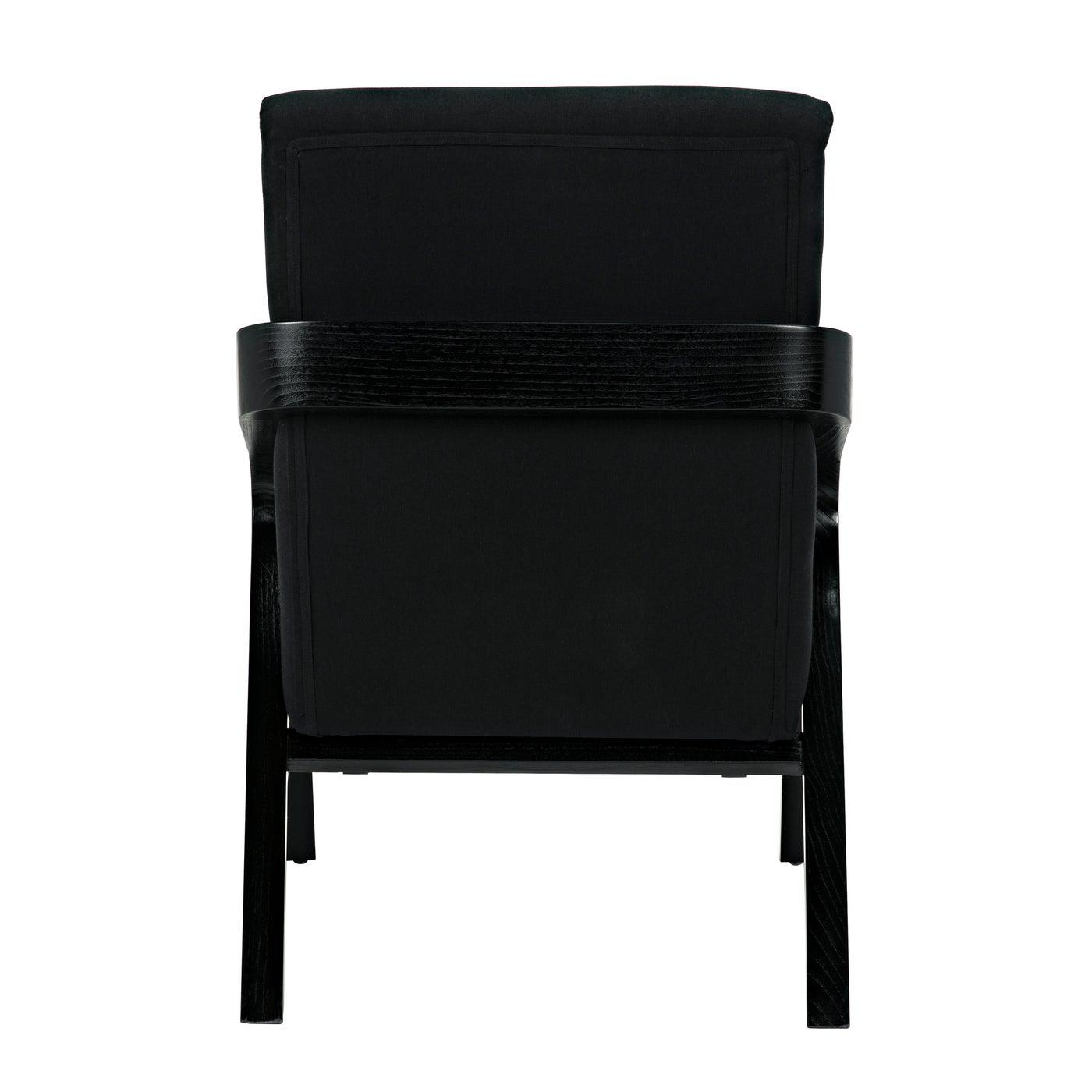 Lamar Chair, Charcoal Black