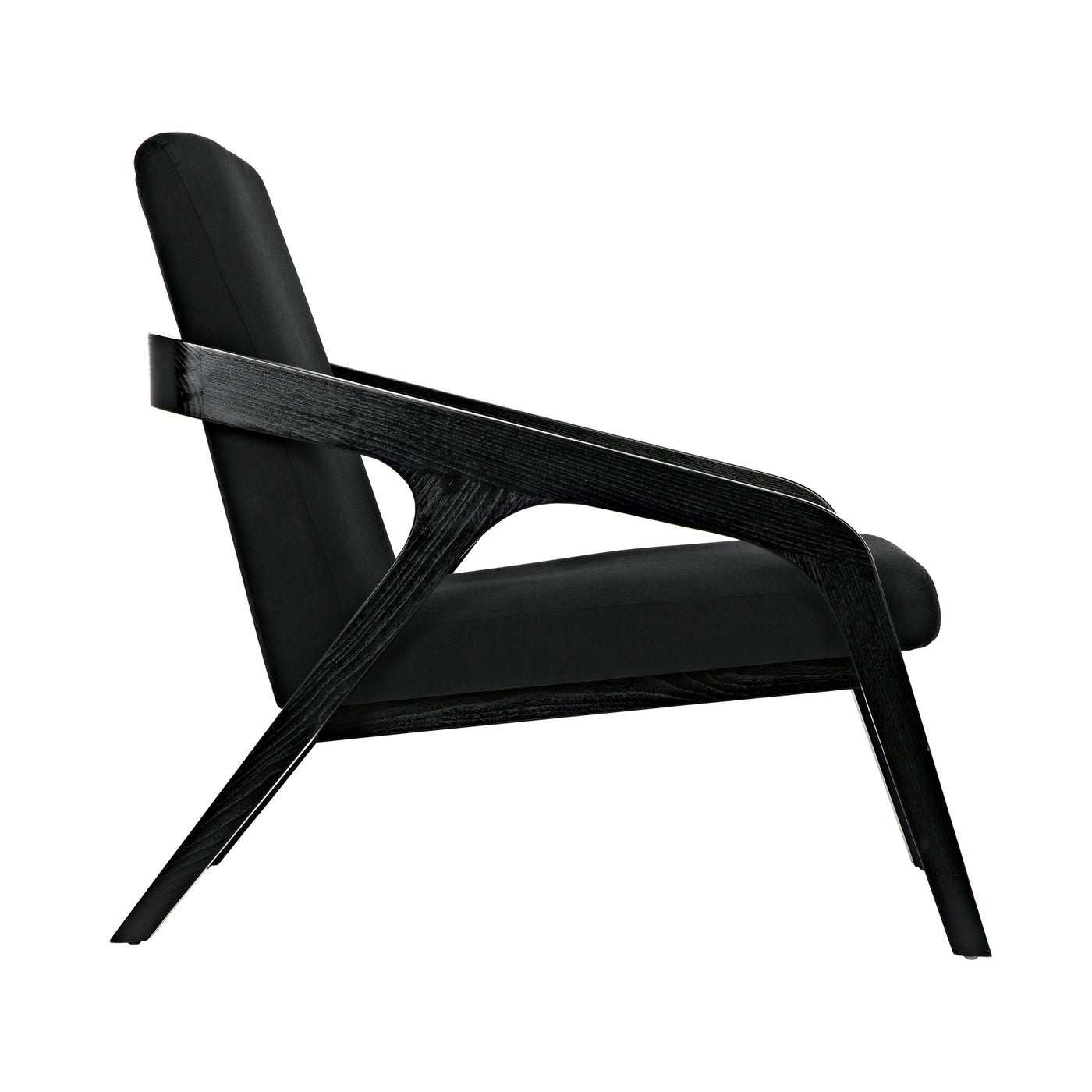 Lamar Chair, Charcoal Black