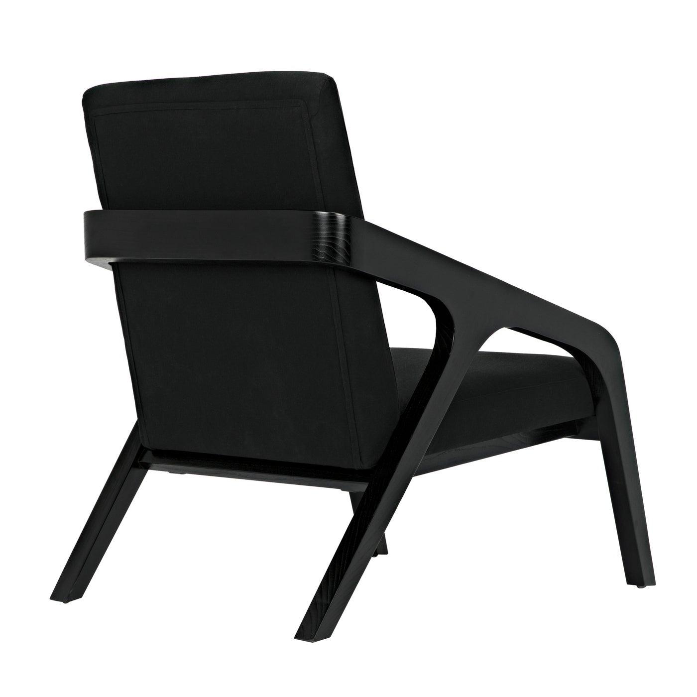 Lamar Chair, Charcoal Black