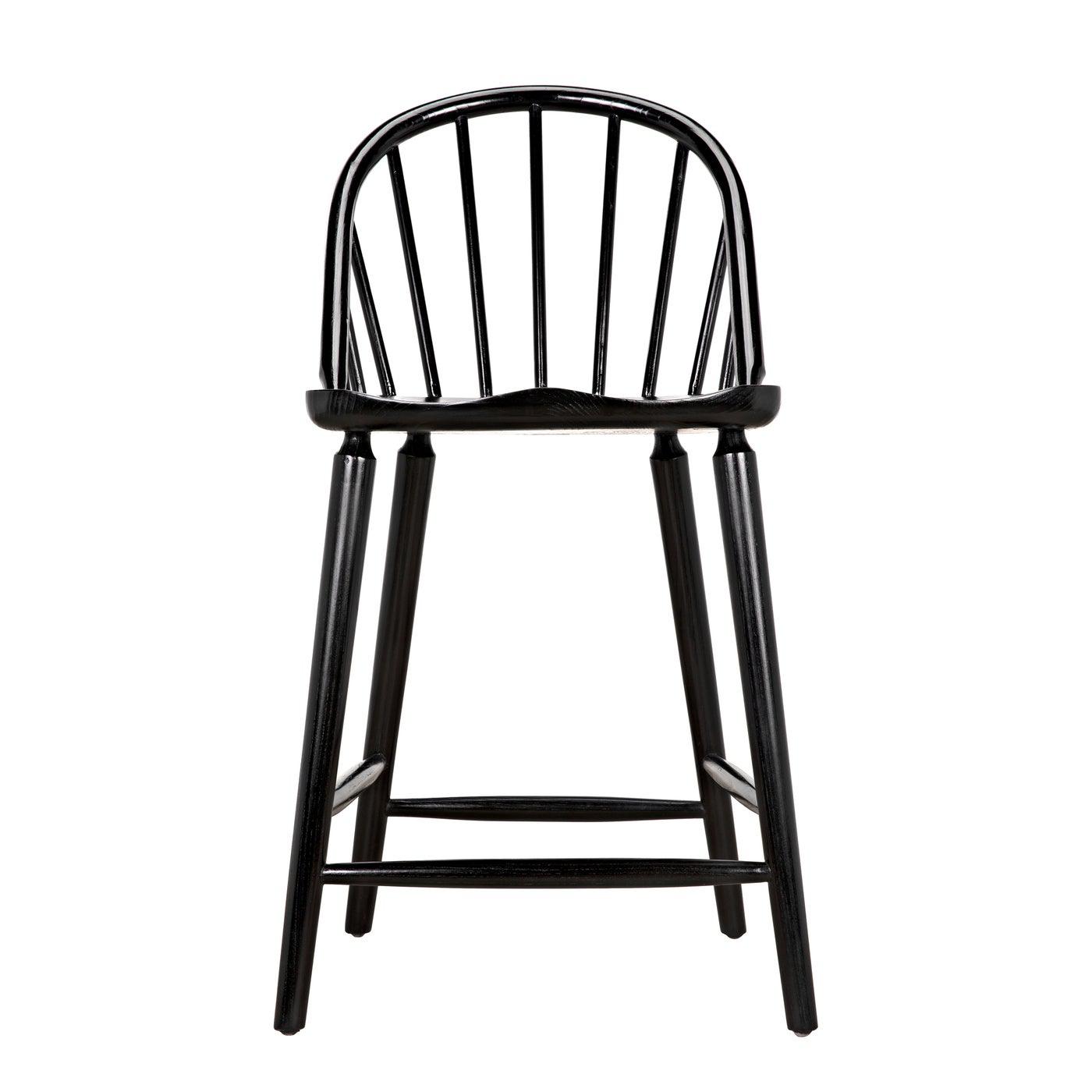 Gloster Counter Chair, Charcoal Black