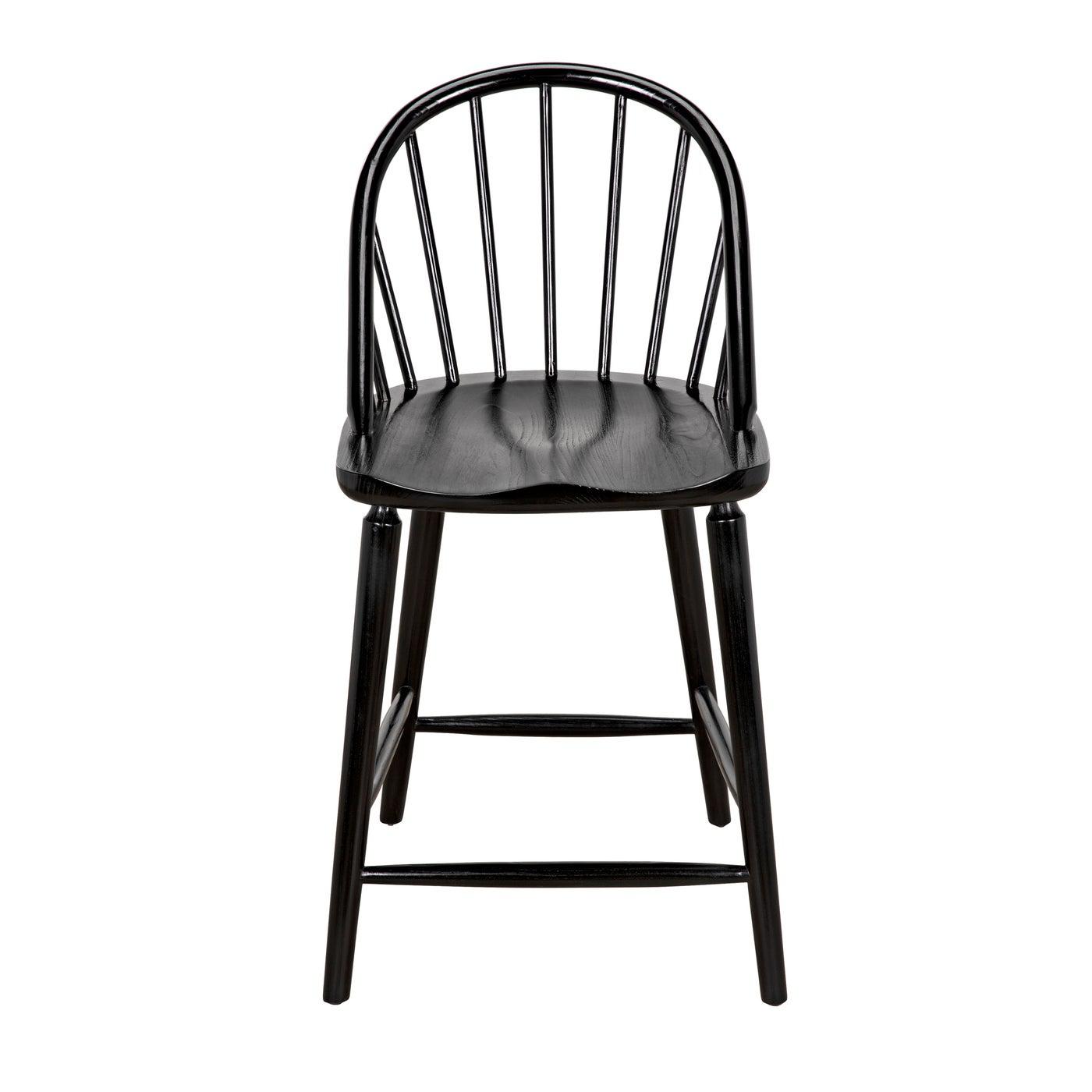 Gloster Counter Chair, Charcoal Black