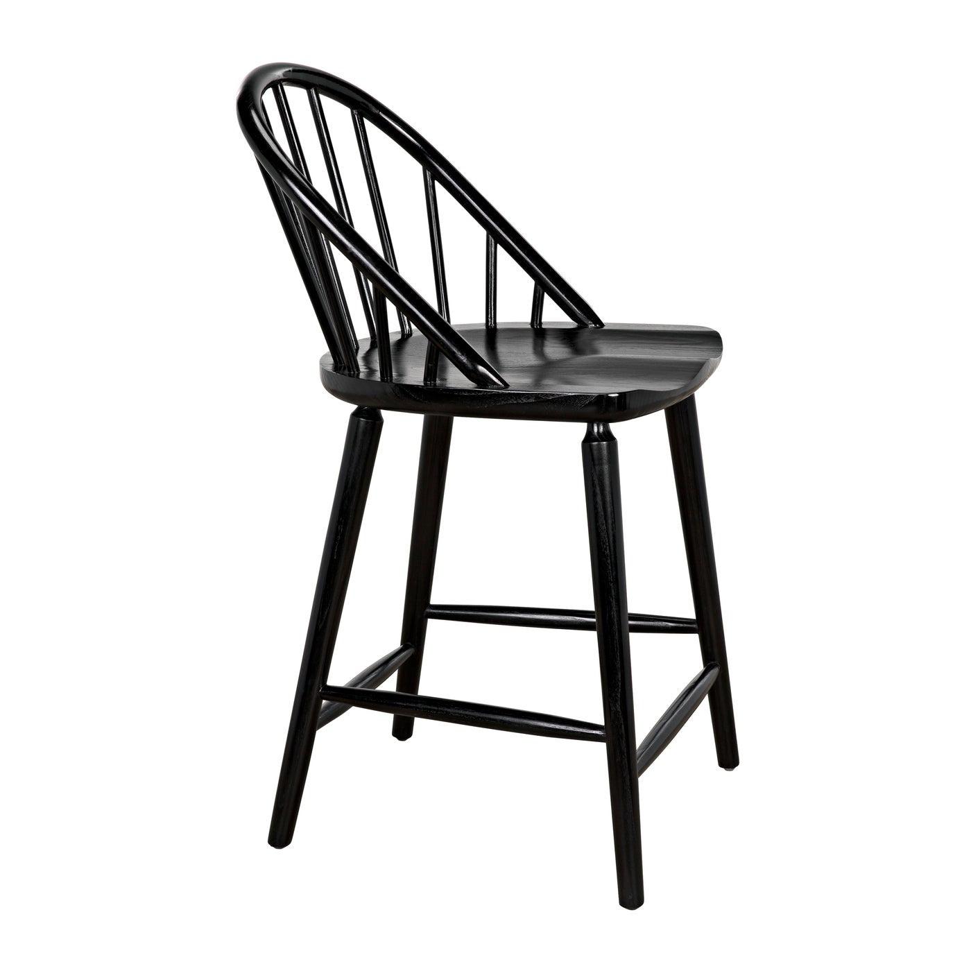 Gloster Counter Chair, Charcoal Black