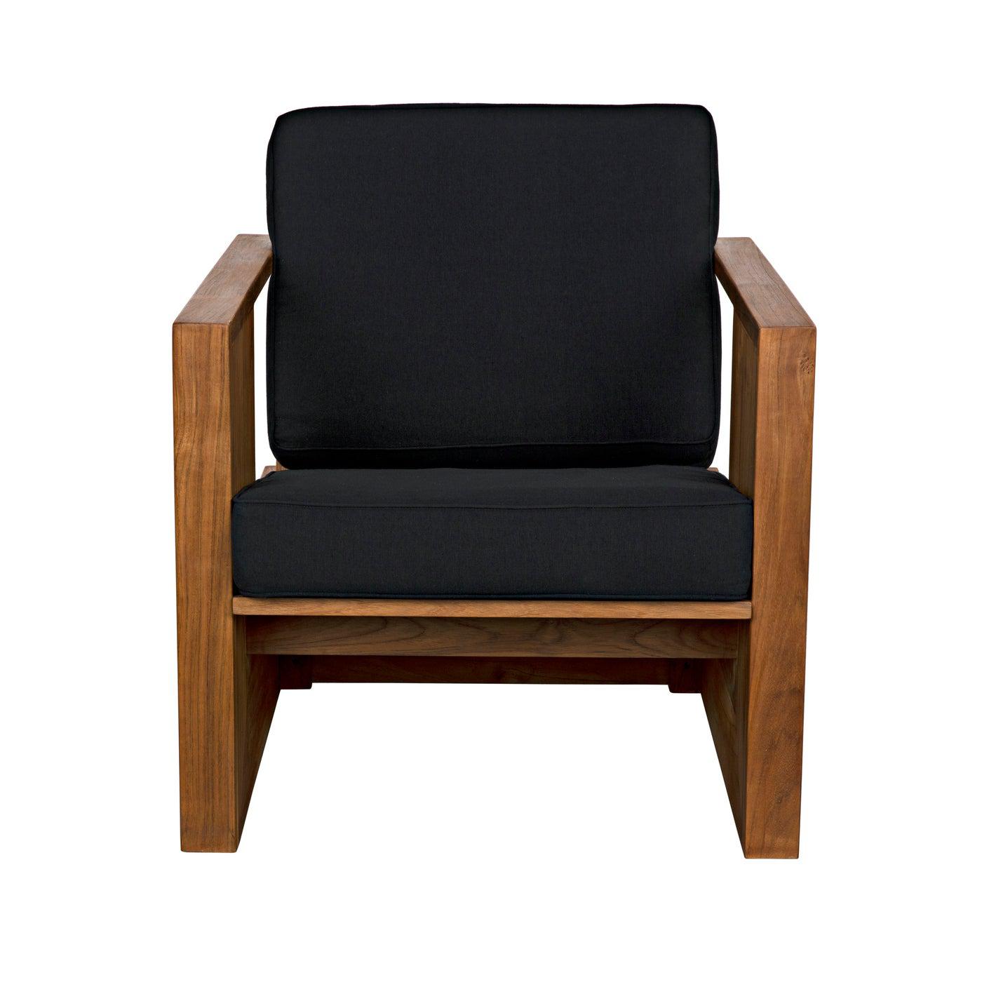 Ungaro Chair, Teak-Noir Furniture-Blue Hand Home