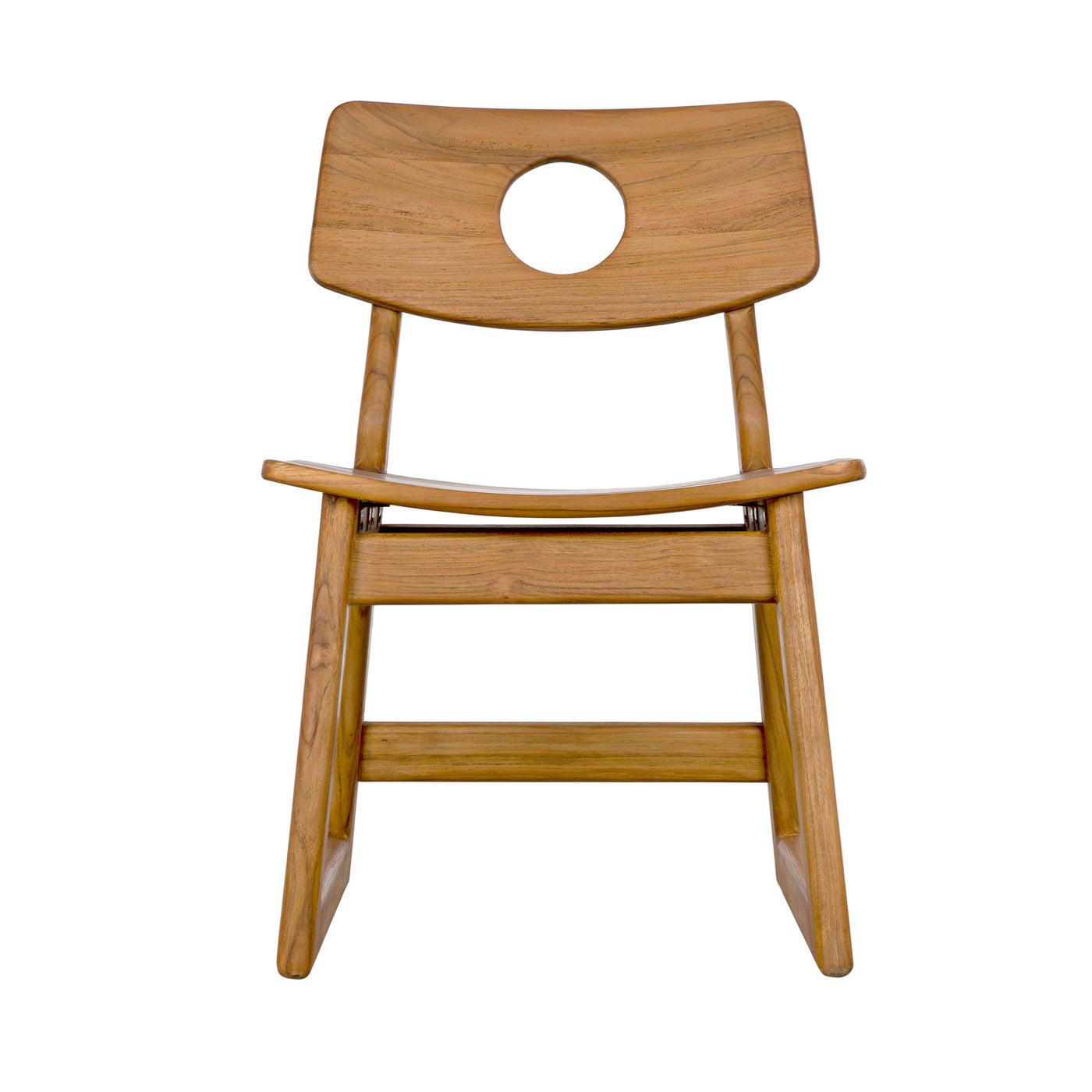 Buraco Chair, Teak-Noir Furniture-Blue Hand Home