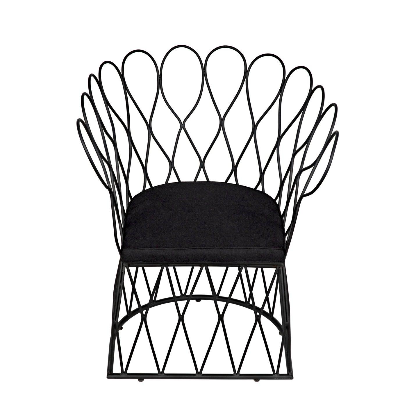 Salamander Chair, Metal Frame