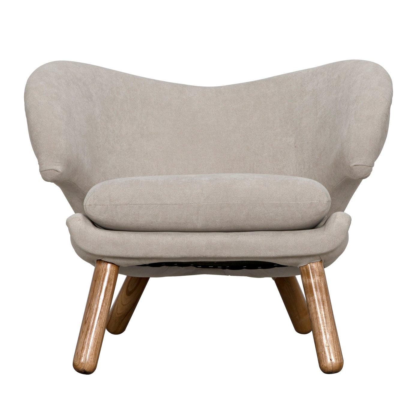 Valerie Chair with Wheat Fabric