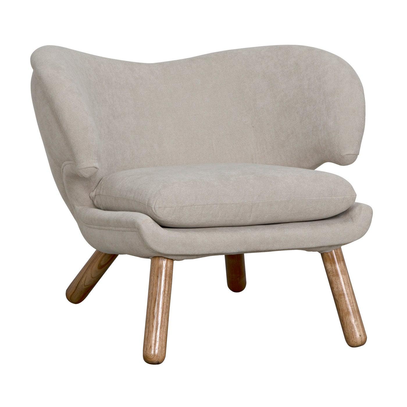 Valerie Chair with Wheat Fabric