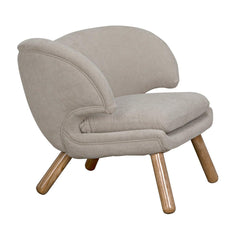 Valerie Chair with Wheat Fabric