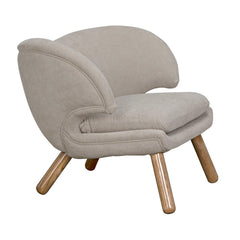 Valerie Chair with Wheat Fabric