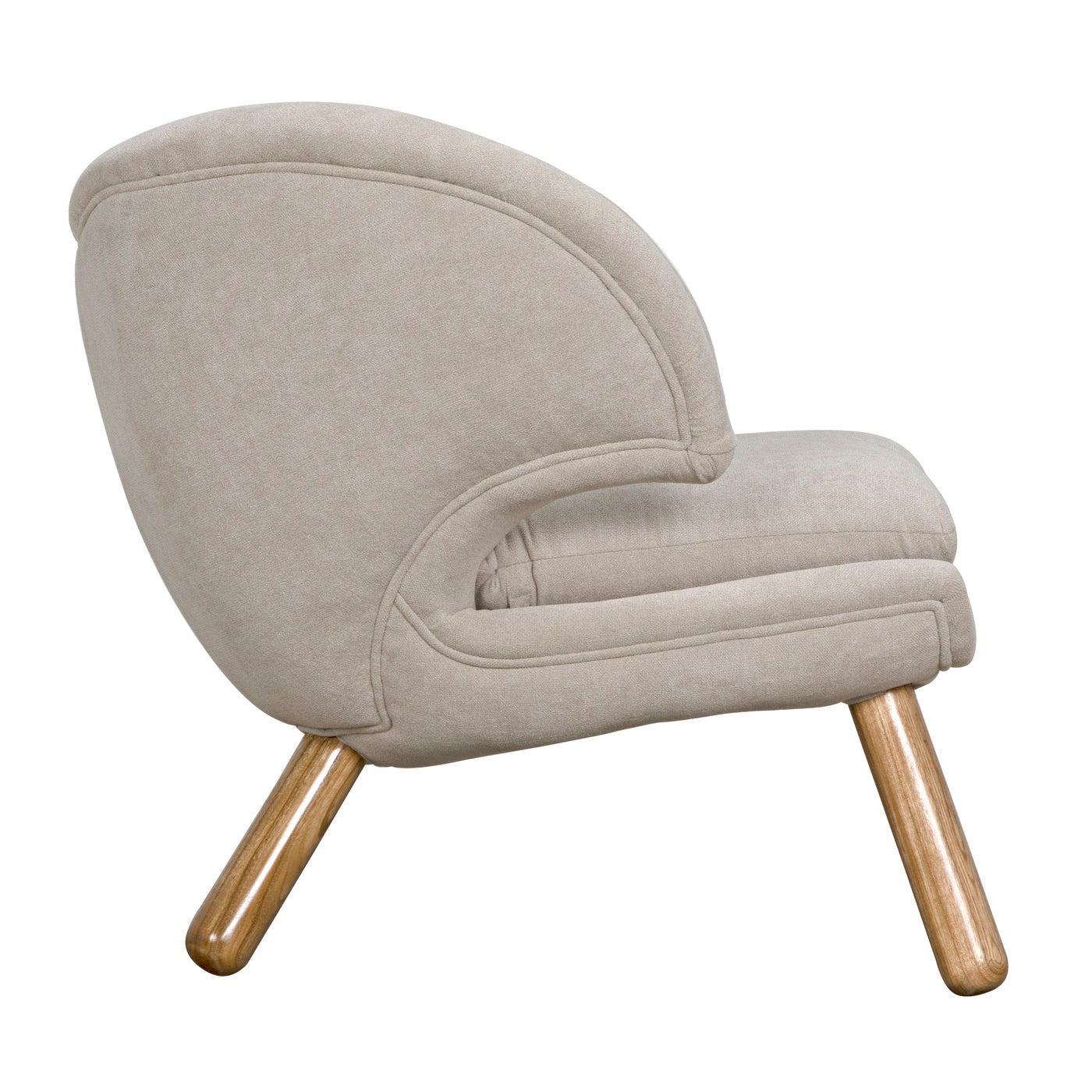 Valerie Chair with Wheat Fabric