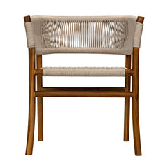 Conrad Chair, Teak with Woven Rope