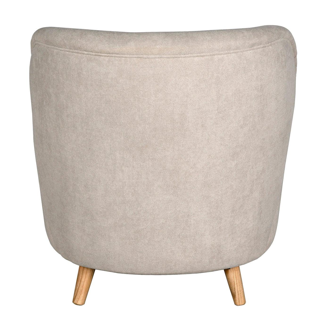 Laffont Chair with Wheat Fabric