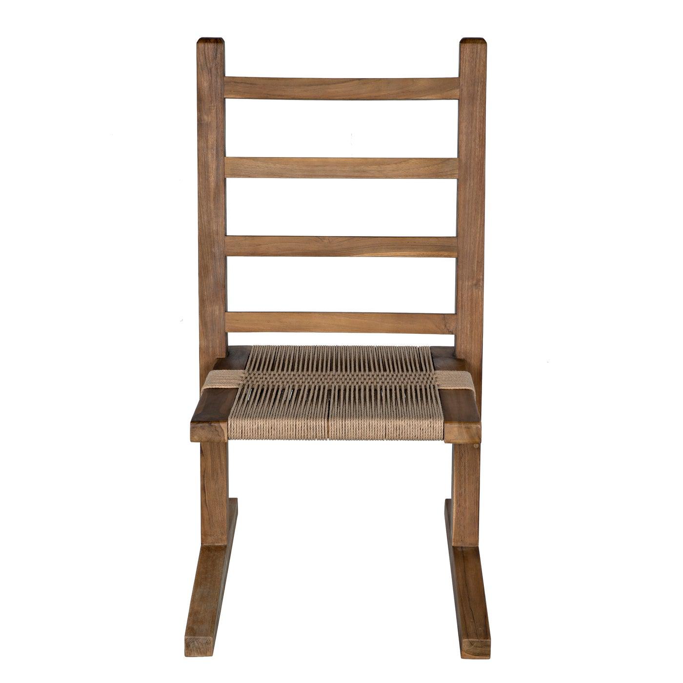 Salam Chair, Teak-Noir Furniture-Blue Hand Home