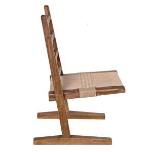 Salam Chair, Teak-Noir Furniture-Blue Hand Home