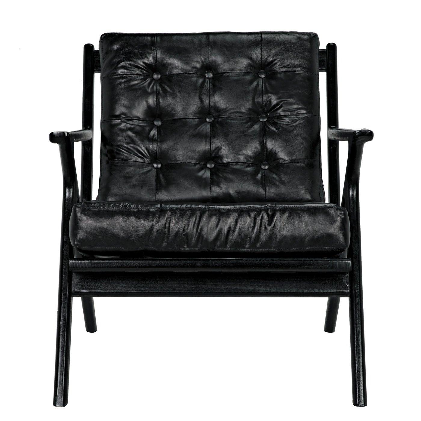 Lauda Chair with Black Leather