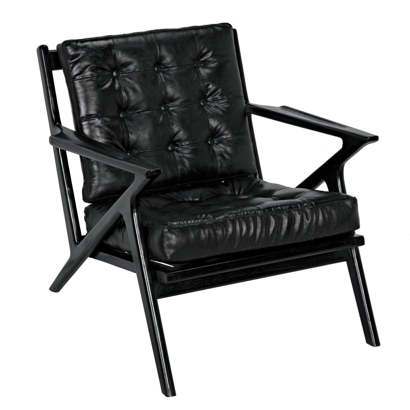Lauda Chair with Black Leather