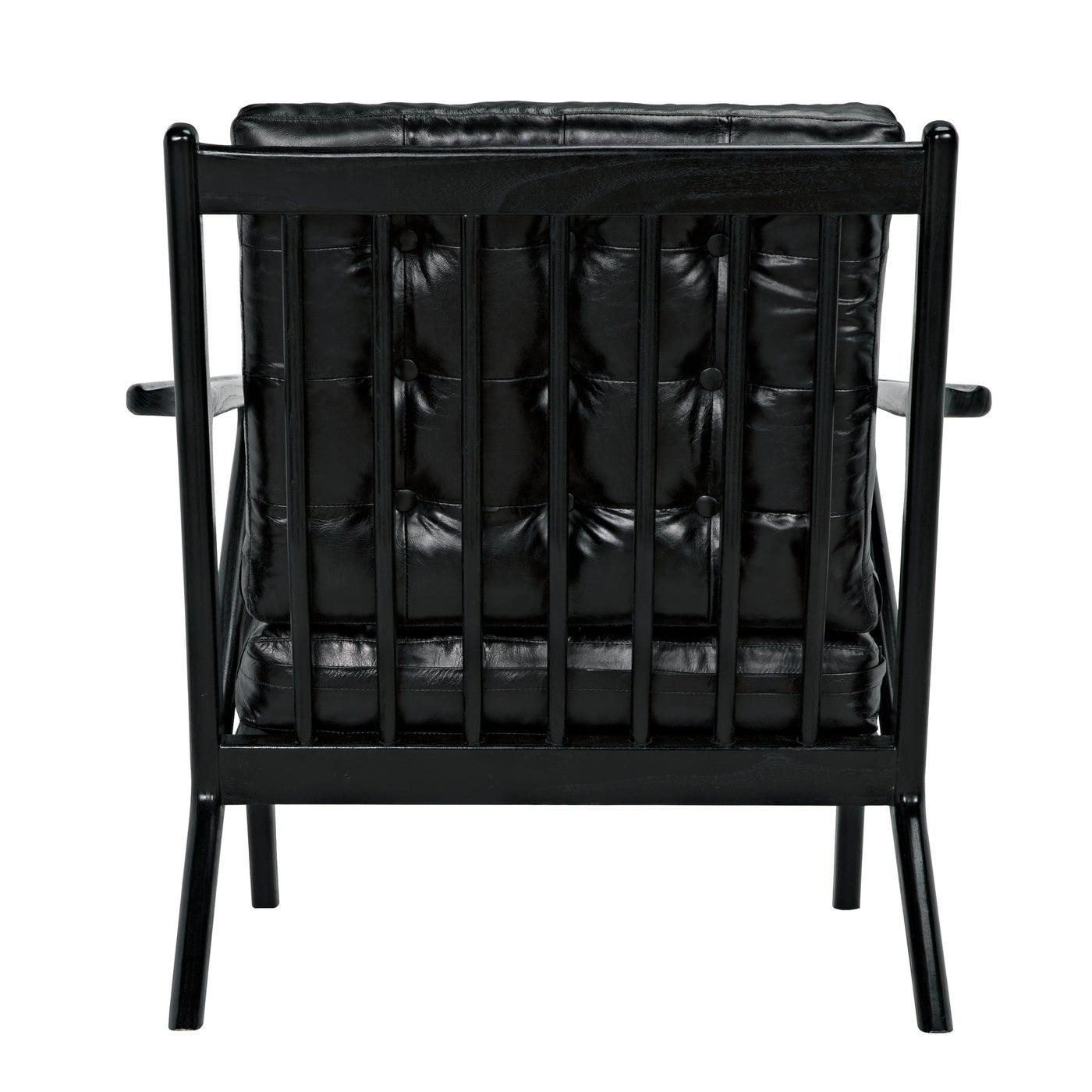 Lauda Chair with Black Leather