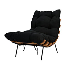 Hanzo Chair with Steel Legs, Teak