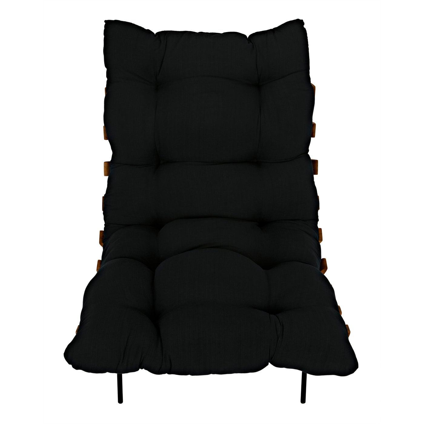 Hanzo Chair with Steel Legs, Teak