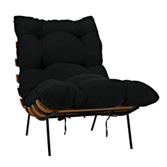 Hanzo Chair with Steel Legs, Teak