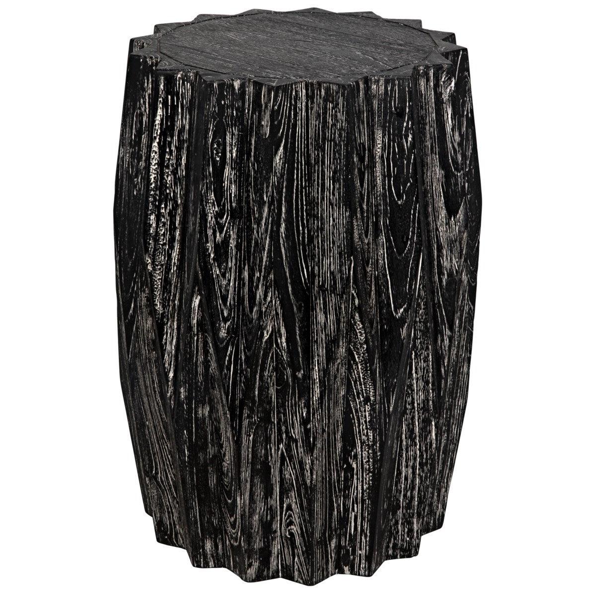 Noir Furniture Tamela Stool/Side Table-Noir Furniture-Blue Hand Home