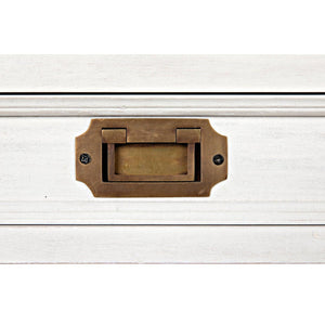 Noir Africa Desk, White Wash-Noir Furniture-Blue Hand Home