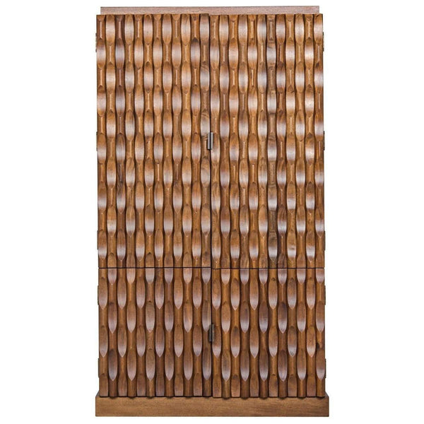 Noir Alameda Hutch, Dark Walnut-Noir Furniture-Blue Hand Home