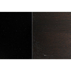 Noir Alvaro Desk, Black Steel with Ebony Walnut-Noir Furniture-Blue Hand Home