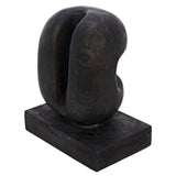 Noir Furniture Juno Sculpture, Black Marble-Noir Furniture-Blue Hand Home