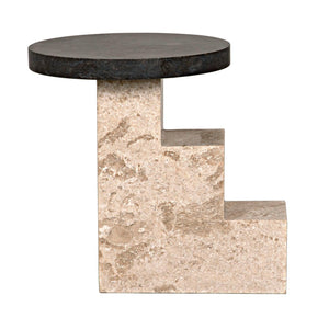 Barnes Side Table-Noir Furniture-Blue Hand Home