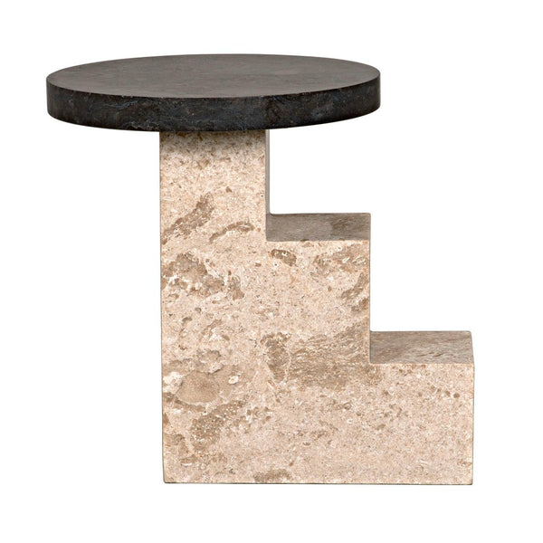 Barnes Side Table-Noir Furniture-Blue Hand Home