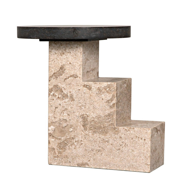 Barnes Side Table-Noir Furniture-Blue Hand Home
