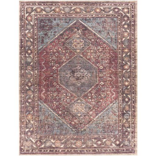 Amelie Rug by Surya-aml-2306-surya-Blue Hand Home