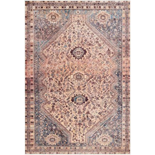 Amelie Rug by Surya-aml-2335-surya-Blue Hand Home