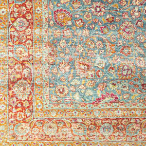 Amelie Rug by Surya-aml-2356-surya-Blue Hand Home