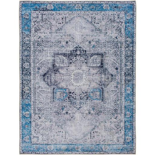 Amelie Rug by Surya-aml-2359-surya-Blue Hand Home