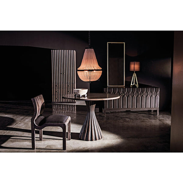 Amunet Hutch, Pale Rubbed with Light Brown Trim-Noir Furniture-Blue Hand Home