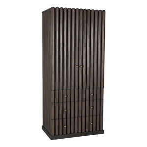 Amunet Hutch, Pale Rubbed with Light Brown Trim-Noir Furniture-Blue Hand Home