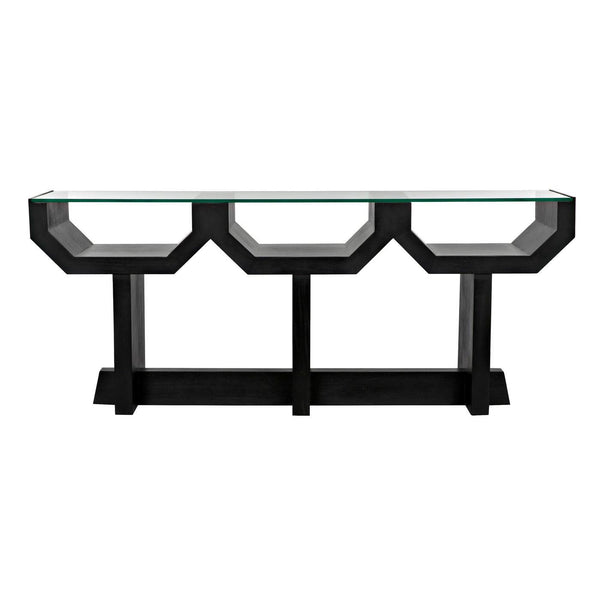 Ando Console-Noir Furniture-Blue Hand Home