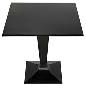 Noir Furniture Anoil Bistro Table, Black Metal-Noir Furniture-Blue Hand Home