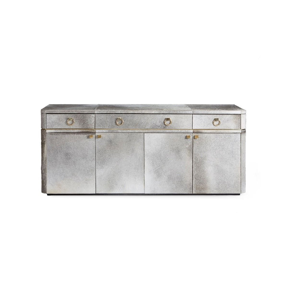 Villa & House - Andre 3-drawer & 4-door Cabinet, Gray-Bungalow 5-Blue Hand Home