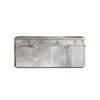 Villa & House - Andre 3-drawer & 4-door Cabinet, Gray-Bungalow 5-Blue Hand Home