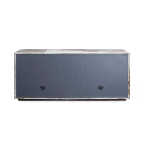 Villa & House - Andre 3-drawer & 4-door Cabinet, Gray-Bungalow 5-Blue Hand Home