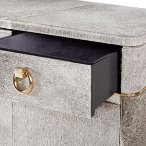 Villa & House - Andre 3-drawer & 4-door Cabinet, Gray-Bungalow 5-Blue Hand Home