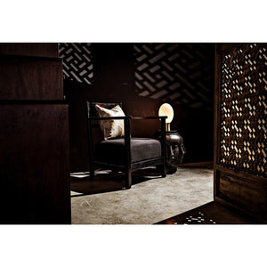 Multi-Face Stool, Black Fiber Cement-Noir Furniture-Blue Hand Home