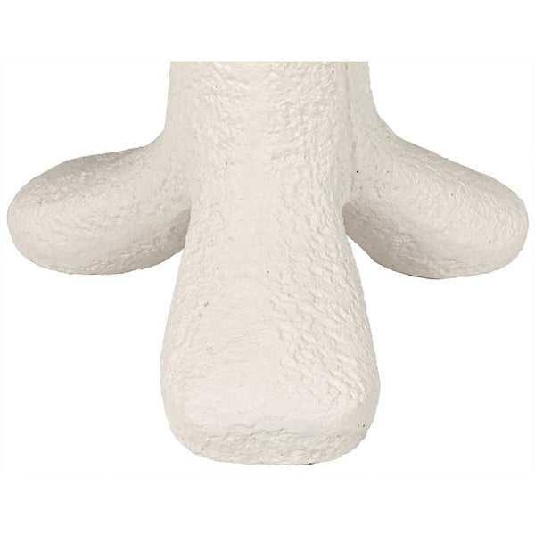 Laramy Side Table, White Fiber Cement-Noir Furniture-Blue Hand Home