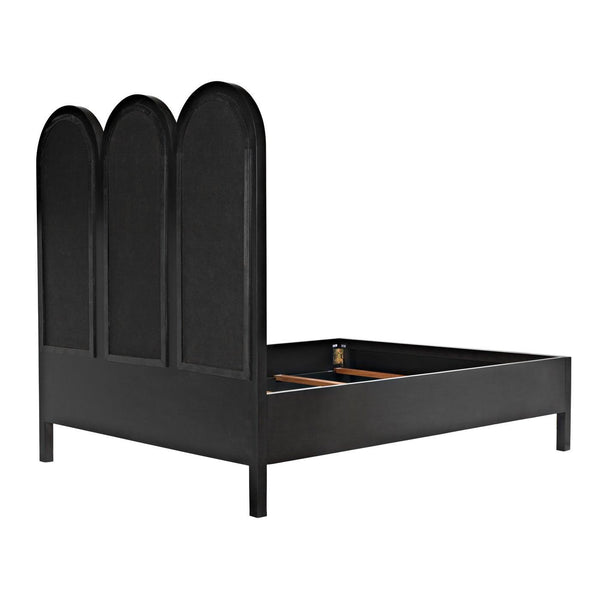 Arch Bed, Queen-Noir Furniture-Blue Hand Home
